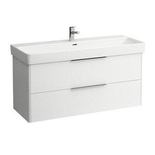 Laufen Base for Pro S meuble sous lavabo avec 2 tiroirs pour lavabo H814965 116x44x53cm blanc brillant