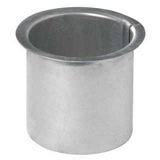 Goujon de gouttière en zinc 100 mm l=100mm pour gouttière en caisson