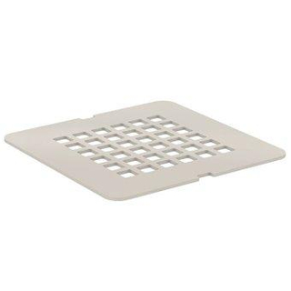 Ideal standard Ultraflat solid grille de recouvrement en acier inoxydable 12,5x12,5cm beige sable