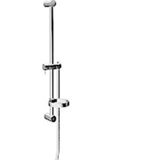 Hansa Hansaviva glijstang 60cm met doucheslang 175cm met zeepschaal chroom