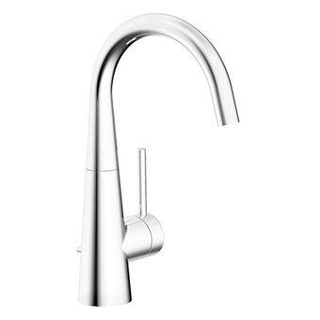 Hansa Hansadesigno New Robinet de lavabo avec bec rotatif et flexibles chrome