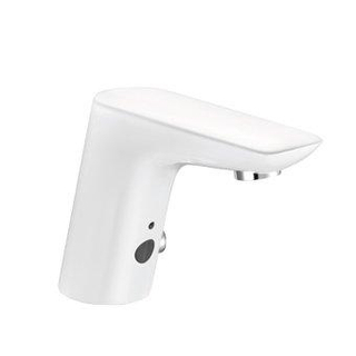 Kludi Balance Robinet de lavabo électronique 1 trou connexion 230v blanc/chrome
