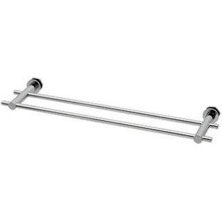 Plieger handdoekbeugel dubbel t.b.v. designradiator chroom ALD101CP licht beschadigd - OUTLET UDEN