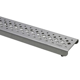 Viega Visign ER1 Grille insert 75cm pour élément de base caniveau de douche inox