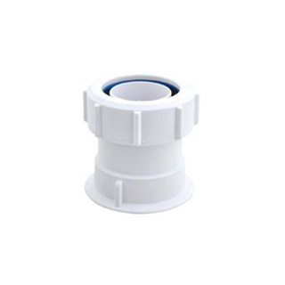 Mcalpine accessoires pièce de transition plomb sur plastique 5/4 x32mm 2xclamp avec anneau en caoutchouc