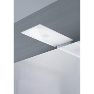 Raminex Slim spiegellamp met LED verlichting rechthoekig 5W chroom