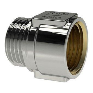 Raminex MF EB clapet anti-retour chrome 1/2 bux1/2 bi DN15 kiwa