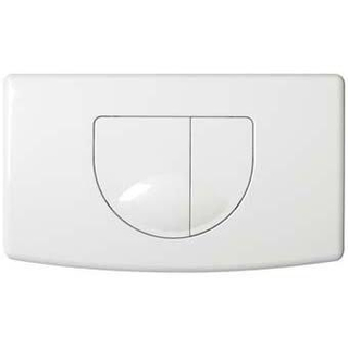 Plieger Main bedieningspaneel voor frontbediening 2 knops wit OUTLETSTORE