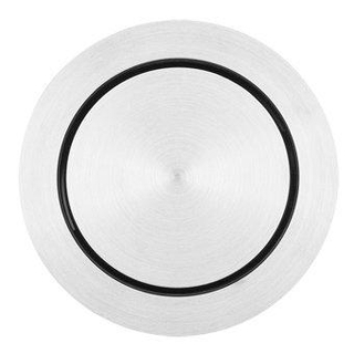 Wisa Solo Plaque de commande acier pneumatique Ø 66cm avec levier pour élément WC XS RVS