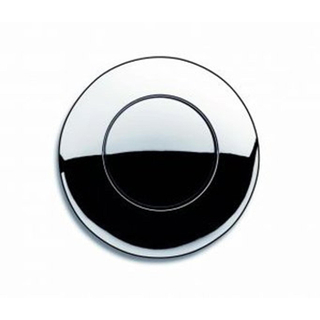 Wisa commande pneumatique en plastique pour réservoir encastré ou réservoir suspendu Ø91cm pour élément WC Wisa finition chrome brillant