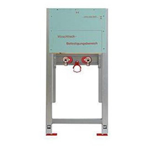 Burda Santro zelfdragend frame met wastafelmodule WT 108cm breedte 52.5cm