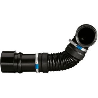 Wisa Flexifon Coude d'évacuation d'égout flexible 110mm pour tous les systèmes encastrés