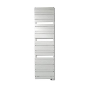 Vasco Aster HF EL Radiateur design électrique horizontal 180.5x60cm 1250W blanc