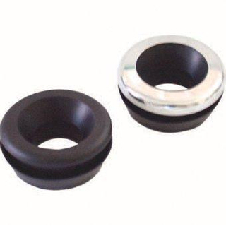 Mület valpijpverbinding v. hooghangend reservoir32x48cmz. rozetzwart