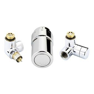 Danfoss X-tra Collection designset 1/2" links wit (RAL 9016) TWEEDEKANS