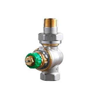 Danfoss Dynamic valve vanne thermostatique de radiateur droite 3/4 réglable débit 25 135 l/h ra dv