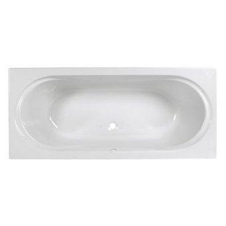Wisa Toscana baignoire acrylique rectangulaire 180x80x43cm blanc