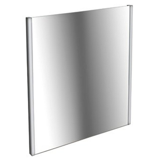 Plieger Lina Nero spiegel met 2x LED verlichting verticaal 60x80cm met zwarte lijst