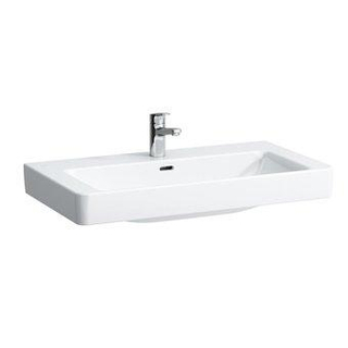 Laufen Pro S Lavabo pour meuble 85x46x17.5cm avec trou de robinet et trop-plein Blanc