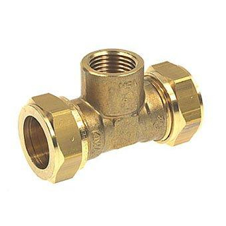 VSH Super Autofreinant T de laiton réducteur 12x1/2 bidrx12mm conique