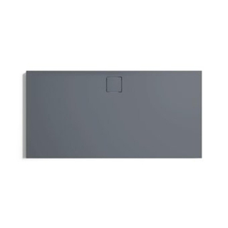 Hüppe easyflat receveur de douche composite carré 90x90cm gris mat