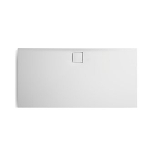 Hüppe easyflat receveur de douche composite rectangulaire 120x100cm blanc mat