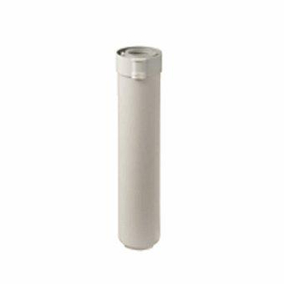 Ubbink Rolux tuyau d'évacuation des gaz de combustion 80/125mm l=1000mm PP, concentrique blanc