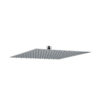 Plieger Napoli hoofddouche vierkant 25x25cm 9L/min. geborsteld chroom