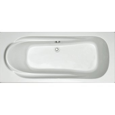Plieger Spring baignoire acrylique rectangulaire 180x80cm avec pieds blanc