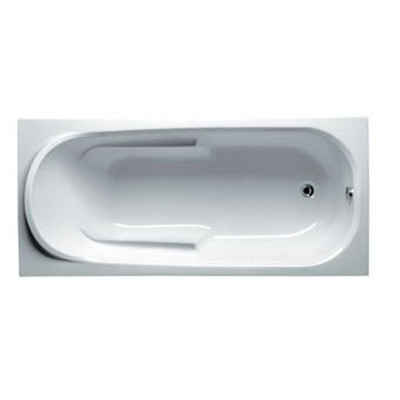 RIHO Columbia baignoire rectangulaire 150x75cm Blanc brillant