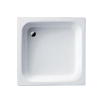 Kaldewei Sanidusch Receveur de douche métal moulé 80x80x25cm carré Pergamon