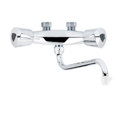 Ithodaalderop LD mitigeur montage murale bec bas chrome 03 00097