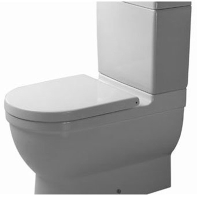 Duravit Philippe Starck 3 combinaison de WC sur pied à évacuation profonde vario blanc sans abattant