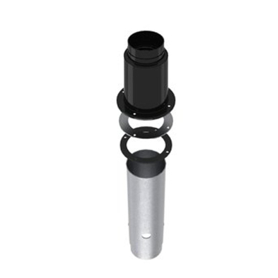 Burgerhout Miniflex kit de sortie préfabriqué avec support 60mm