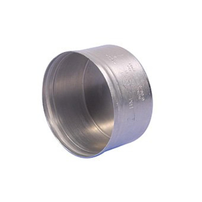 Burgerhout afsluitdop Ø100mm Aluminium enkelwandig