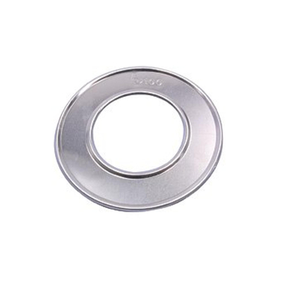 Burgerhout rosace Ø110mm aluminium simple paroi