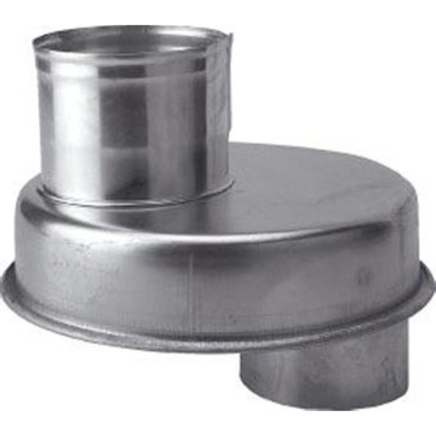 Burgerhout Gouttière en aluminium 100 mm, ronde