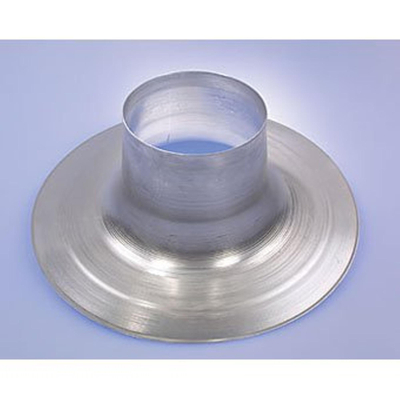 Burgerhout solin pour toit plat en aluminium gaz de fumée 100 mm 123 mm