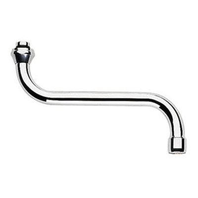 Grohe Bec S rotatif avec brise jet 3/4"x15cm chrome SECOND CHOIX