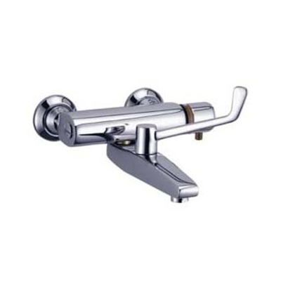 Kludi Medi Care Mitigeur thermostatique mural 1/2 avec raccords avec commande à levier chrome