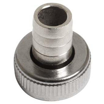 Connecteur de tuyau chromé 3/4 "x1/2 avec joint plat