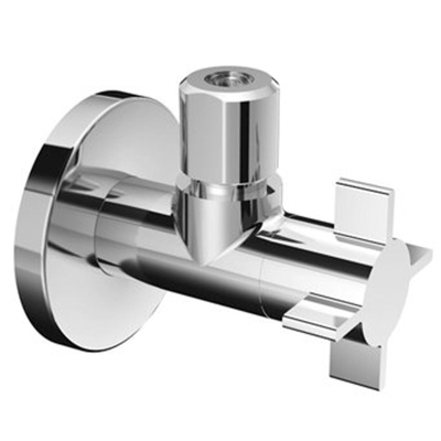 Schell 4 Wing robinet d''arrêt d''angle 1/2x10mm chrome