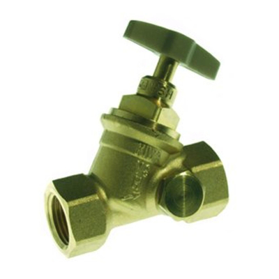 VSH Robinet d'arrêt avec possibilité de vidange 2 x filetage intérieur 3 4