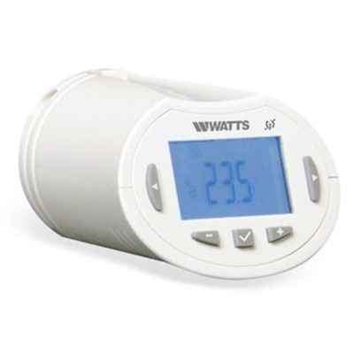 Watts Vision bouton thermostatique programmable incl. adaptateurs M30x1.5 / M28x1.5 RF 868 MHz