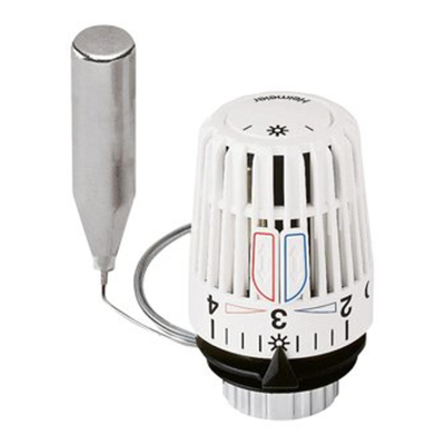 Heimeier Thermostaatkop K M30x1,5 cap. 2m afstandsvoelernulst.
