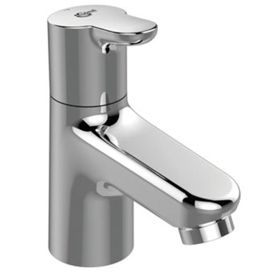 Ideal Standard Ceraplus 2 Robinet lave-mains avec bec auto-vidant fixe et poignée 4cm Chrome