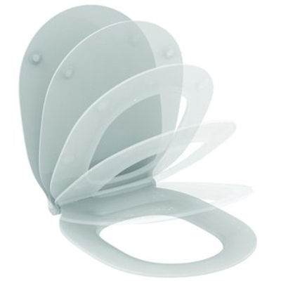 Ideal Standard Connect Air Lunette cuvette amortisseur fin blanc/inox
