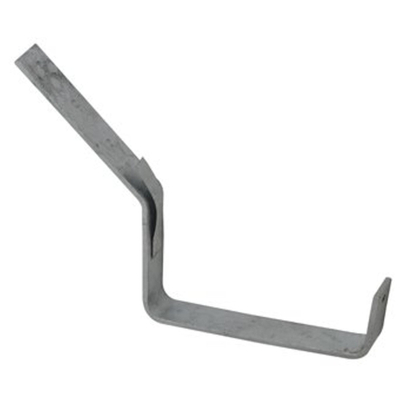 B37 support de gouttière 30x5 mm 45avec trou fileté