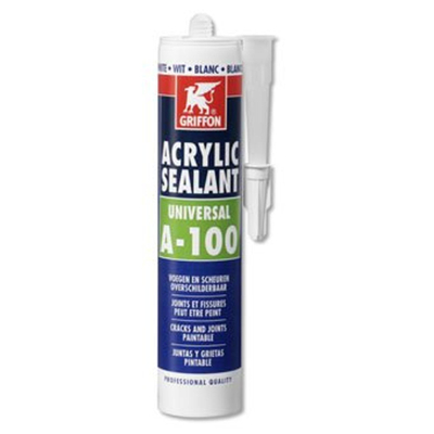 Griffon Acrylique mastic d'étanchéité 300 ml. blanc