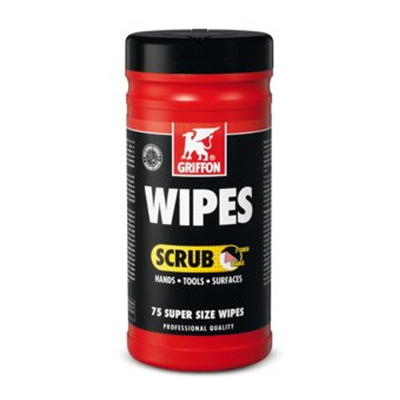Griffon distributeur de lingettes gommage de 75 pièces